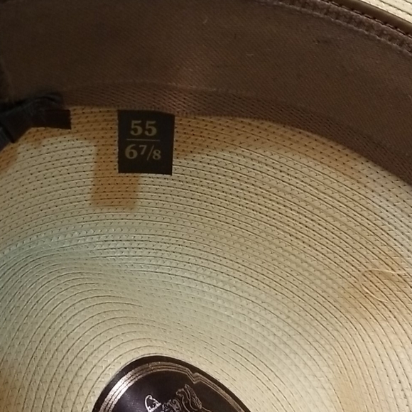 STETSON STRAW HAT - Picture 6 of 6